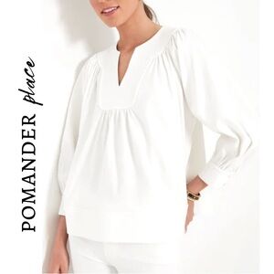 Tuckernuck Pomander Place Koa blouse